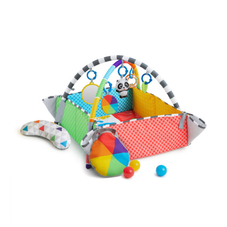 BABY EINSTEIN Deka na hranie 5v1 Patchs Color Playspace™ 0m