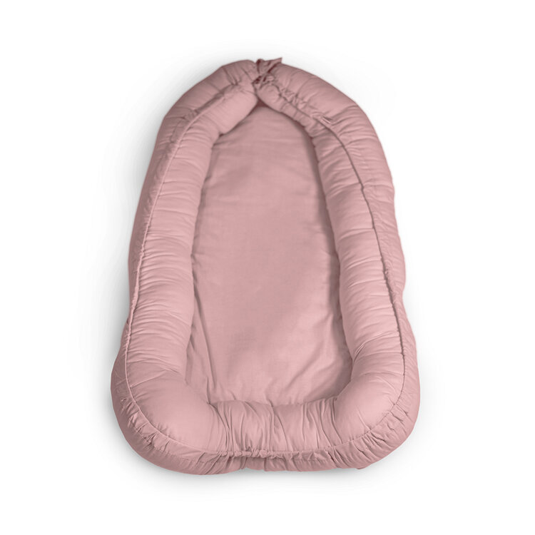 PETITEMARS Hniezdo ochranné pre bábätko FEEL SAFE Dusty Pink 90 x 60 cm