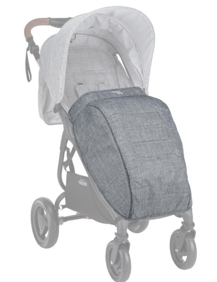 Valco baby Snap Trend Tailor Made Grey MarleVALCO BABY Nánožník ku kočíku Trend 4 Grey Marle