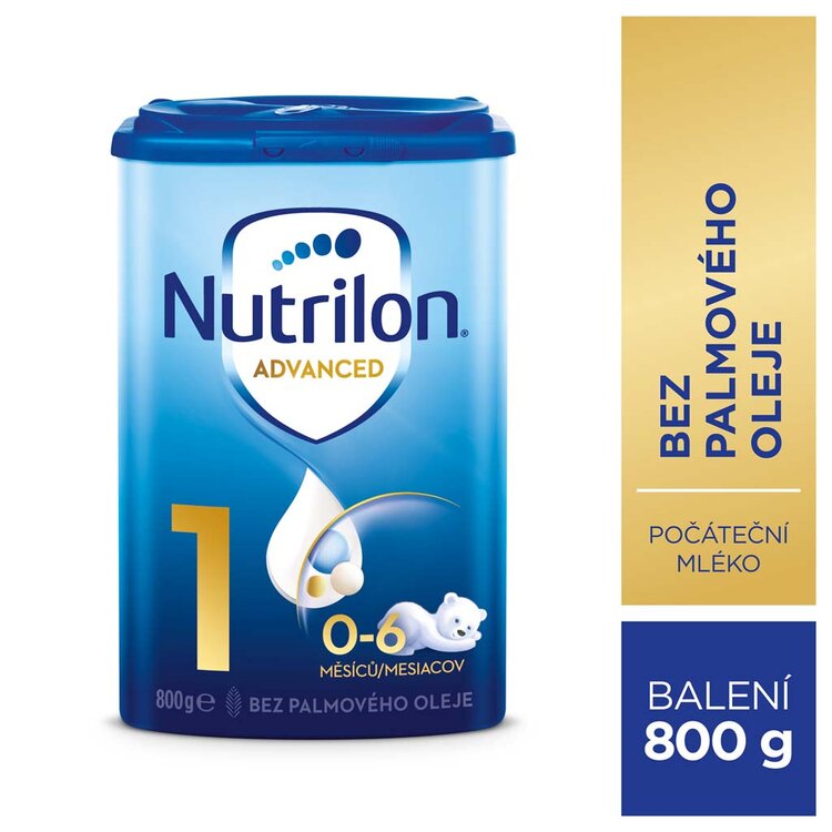 Nutrilon 1 Advanced 800 gNUTRILON Mlieko počiatočné 1 800 g 0m