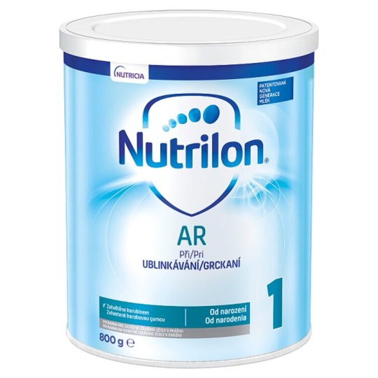 Nutrilon 1 AR 800 gNUTRILON 1 AR špeciálne počiatočné mlieko 800 g 0
