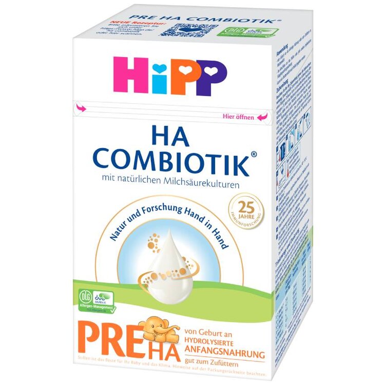 HiPP Výživa špeciálna dojčenska od narodeniaHA 1 Combiotik® 600 g