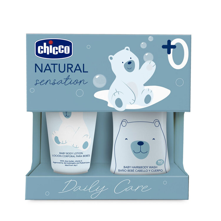CHICCO Set darčekový kozmetický Natural Sensation - Daily Care 0m