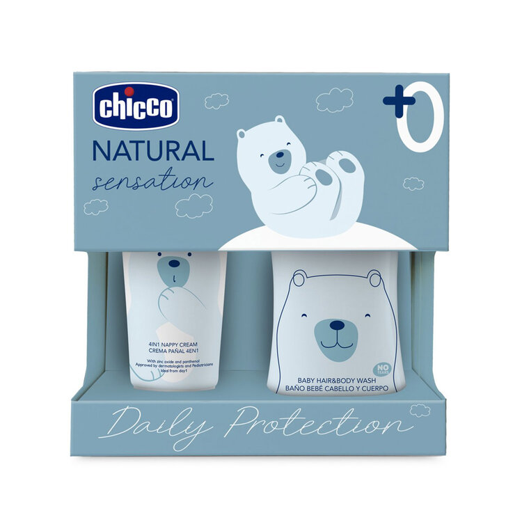 CHICCO Set darčekový kozmetický Natural Sensation - Daily Protection 0m