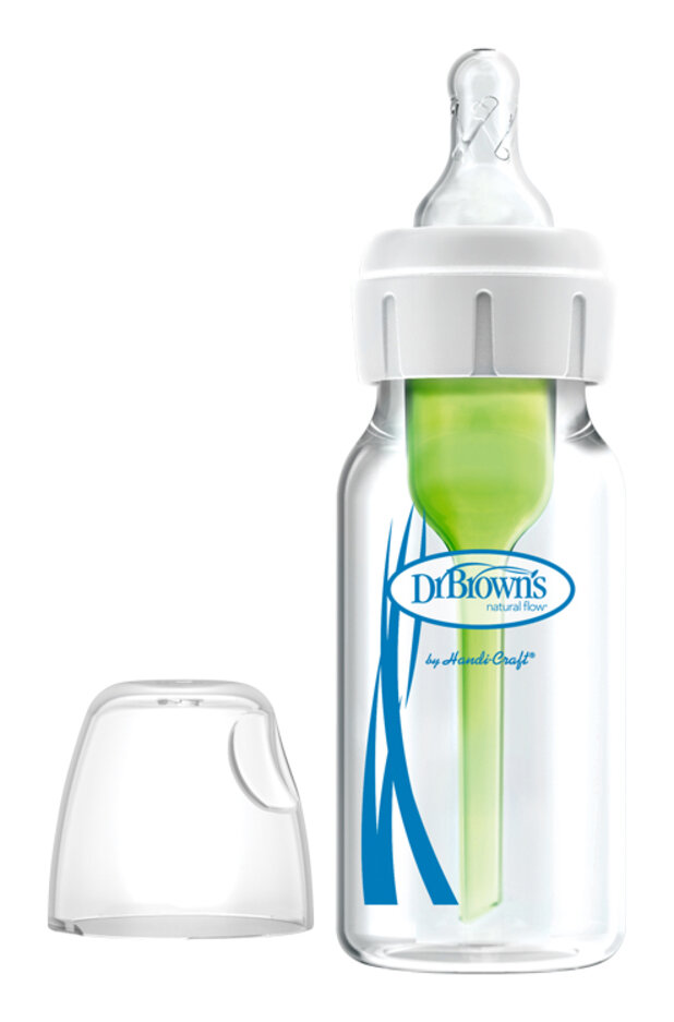 DR.BROWNS Fľaša dojčenská Options sklenená Anti-colic 120ml – 1ks