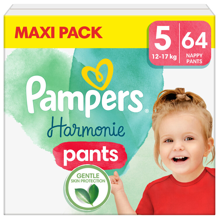 PAMPERS Nohavičky plienkové Harmonie Pants veľ. 5 (64 ks) 12-17 kg