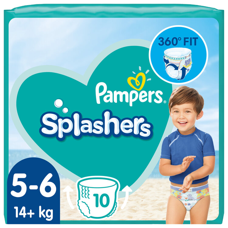 Pampers Pants Splashers 5-6 14 kg 10 ks