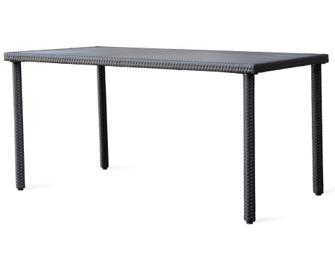 Obdĺžnikový záhradný stôl Alford 150x90 cm  černý 