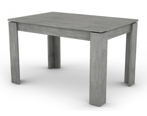 Jedálenský stôl Inter 120x80 cm  šedý betón 