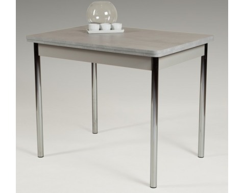 Jedálenský stôl Hamburg 110x70 cm  sivý betón 