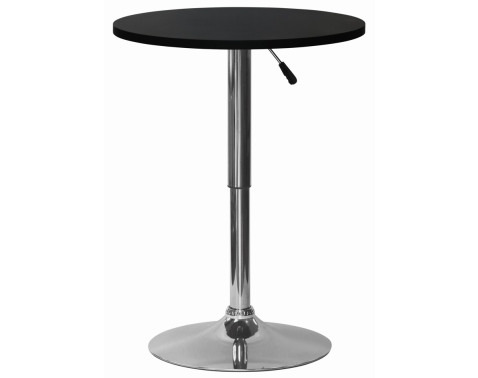 Okrúhly barový stôl Laurent 60 cm  čierny 