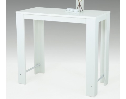 Barový stôl Frieda 120x58 cm  biely 