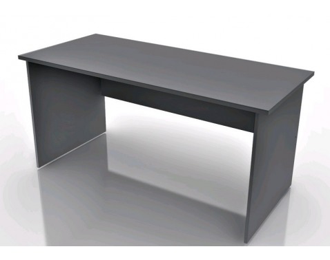 Písací stôl Lift  šedý hnedý 