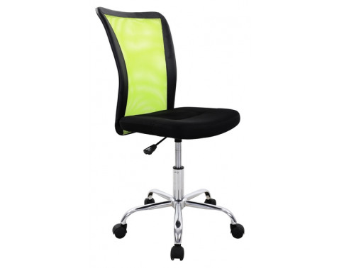 Kancelárska stolička Spirit  čierna limetkovo zelená 