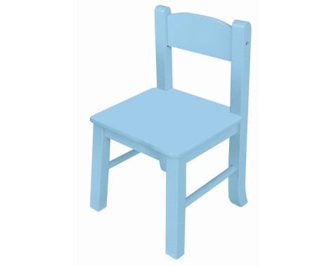Detská stolička (sada 2 ks) Pantone  modrá 