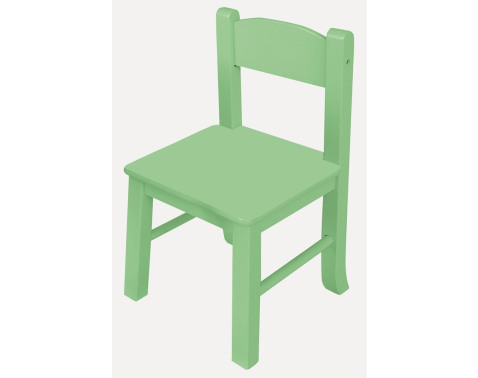 Detská stolička (sada 2 ks) Pantone  zelená 