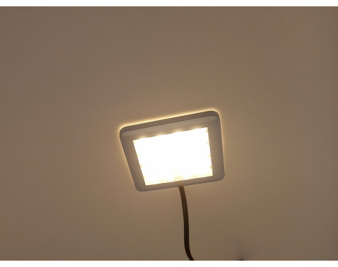 Bodové LED osvetlenie (1 ks) Square  teplá biela 