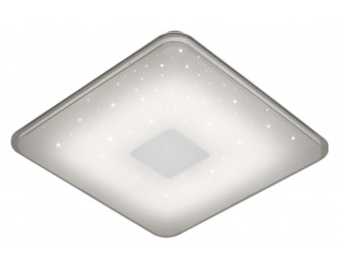 Stropné nástenné LED osvetlenie Samurai 42 cm  biele  trblietavý efekt 