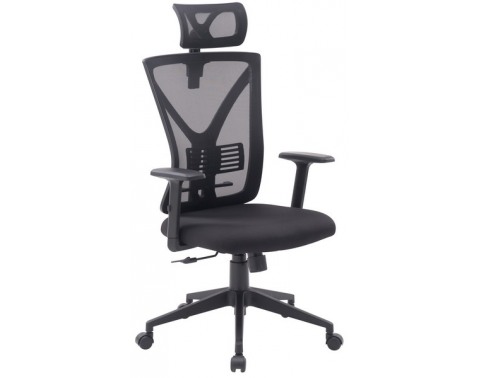 Kancelárska stolička Image  čierna látka 
