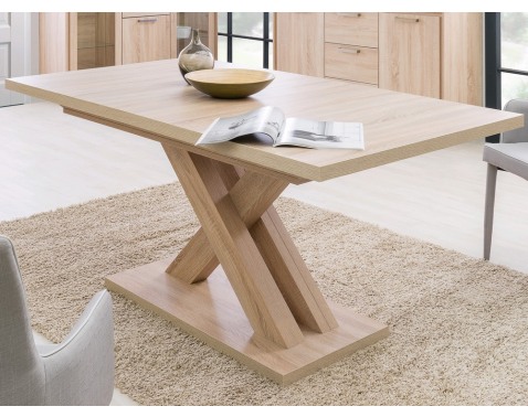 Rozkladací jedálenský stôl Avanti 160x90 cm  dub sonoma 
