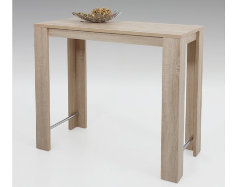Barový stôl Frieda 120x58 cm  dub sonoma 