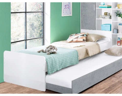 Jednolôžková posteľ Joker 90x200 cm  biela 