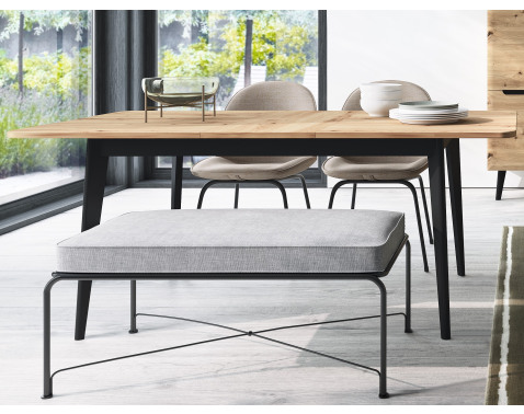 Rozkladací jedálenský stôl Nordi 140x80 cm  dub artisan 