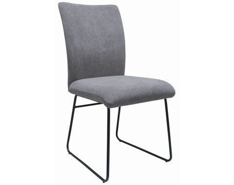 Jídelní židle Sephia  šedá strukturovaná látka 