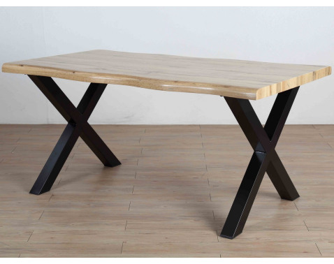 Jedálenský stôl Anette 160x90 cm  divoký dub 