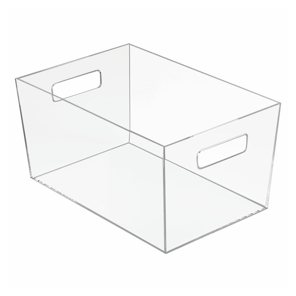 Úložný priehľadný box iDesign Clarity 306 × 207 cm