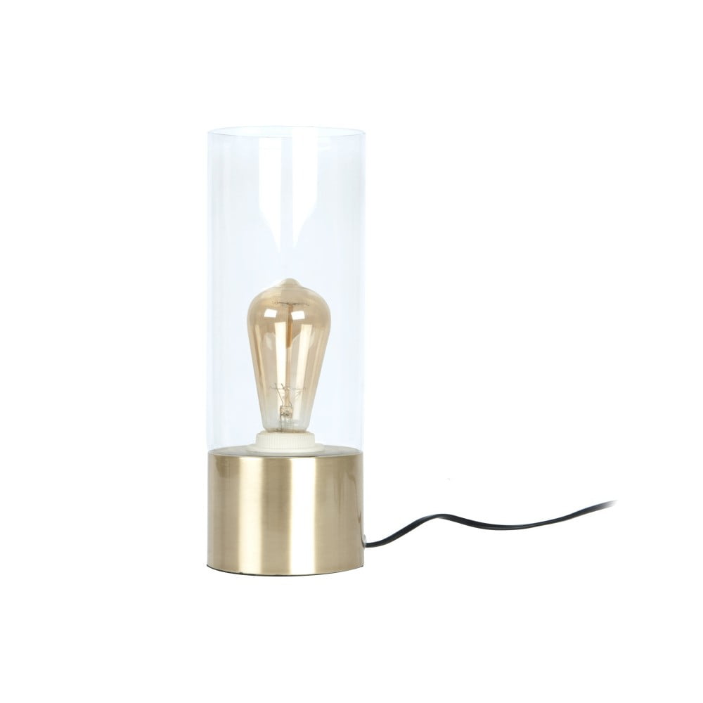 Stolová lampa s podstavcom v zlatej farbe Leitmotiv Lax
