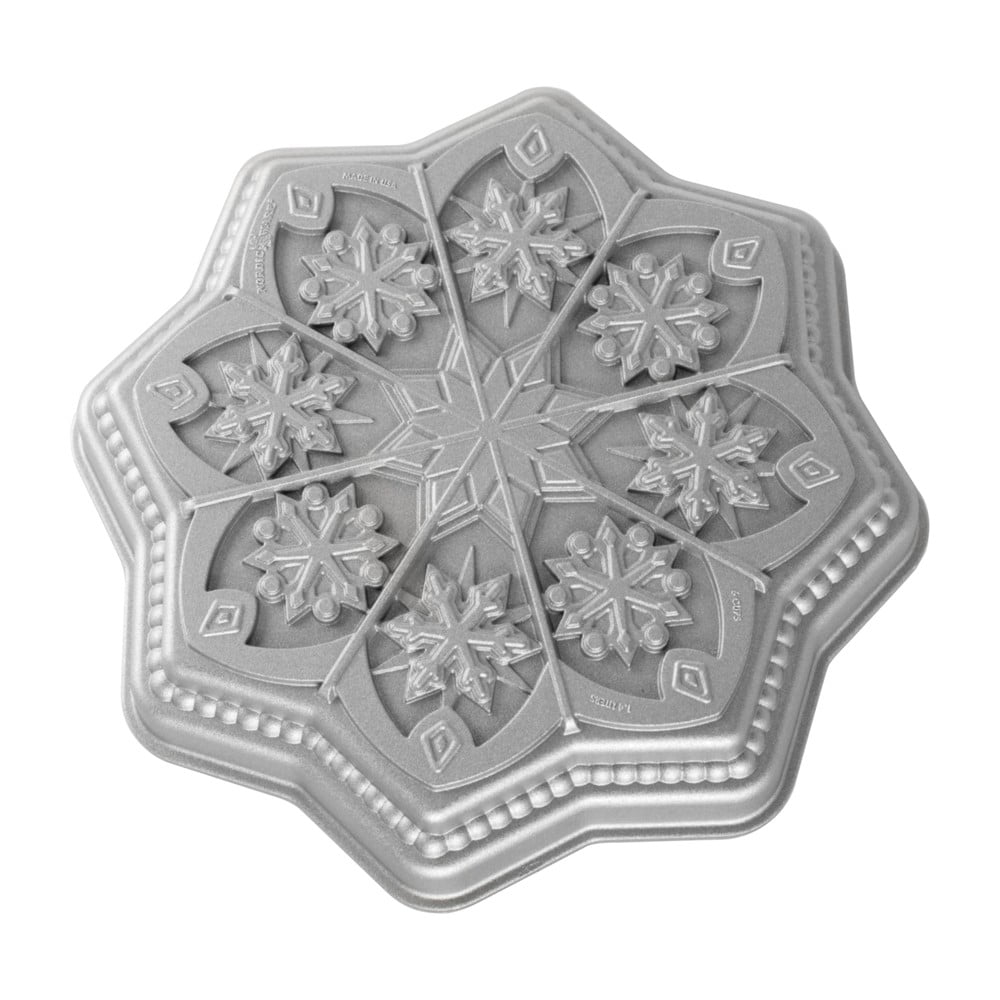 Forma na bábovku Nordic Ware Shortbread Snowflake 14 l
