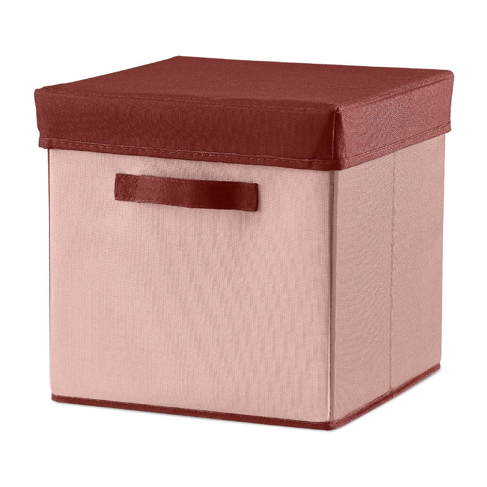 Ružový úložný box Flexa Room