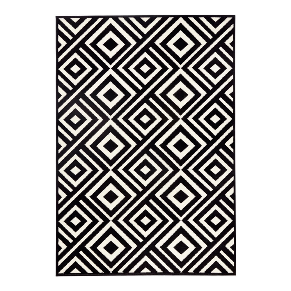 Čierno-biely koberec Zala Living Art 160 × 230 cm