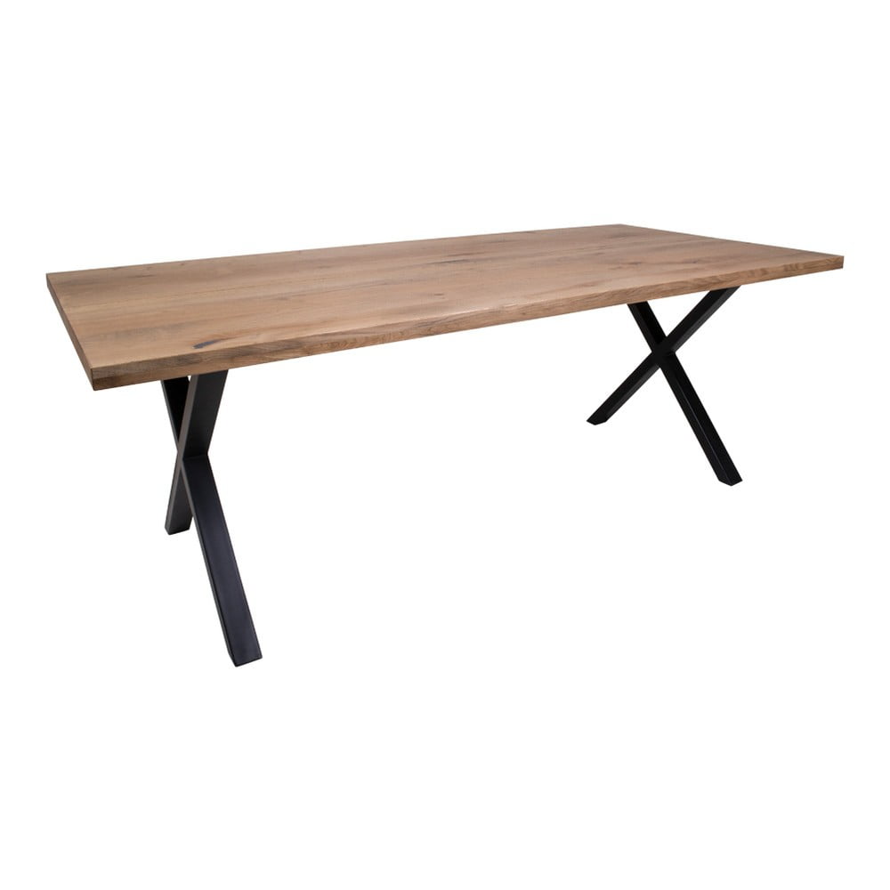 Jedálenský stôl z dubového dreva House Nordic Montpellier Smoked Oiled Oak 200 × 95 cm