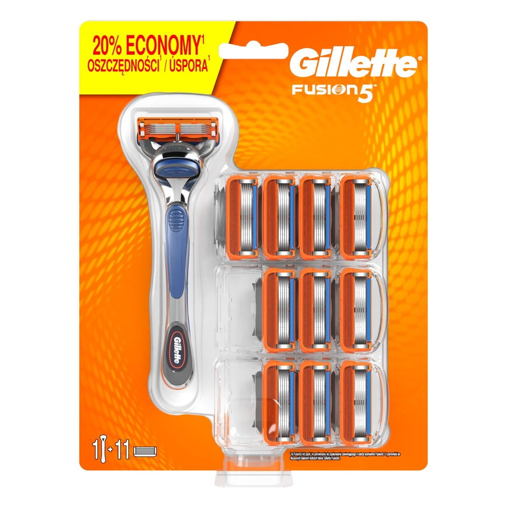 Pánsky holiaci strojček Gillette Fusion5 s 11 náhradnými hlavicami