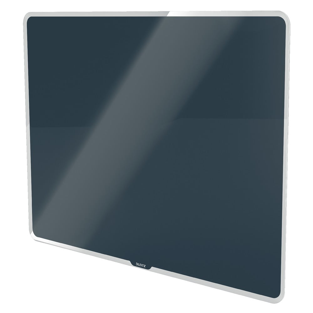 Sivá sklenená magnetická tabuľa Leitz Cosy 60 x 40 cm