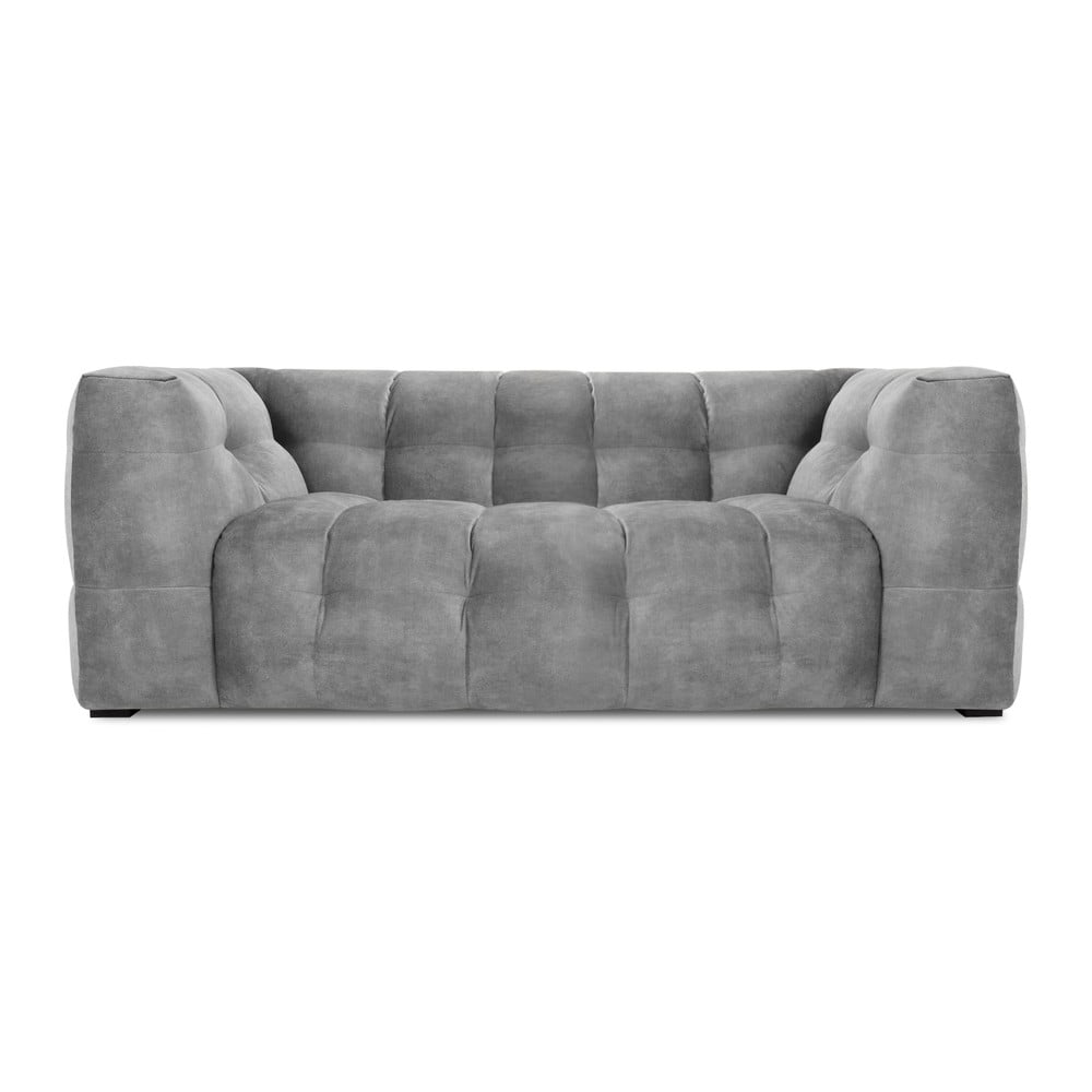 Sivá zamatová pohovka Windsor  Co Sofas Vesta 208 cm