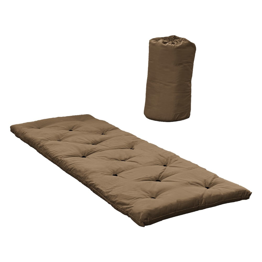 Hnedý matrac pre hostí Karup Design Bed In A Bag Mocca 70 x 190 cm