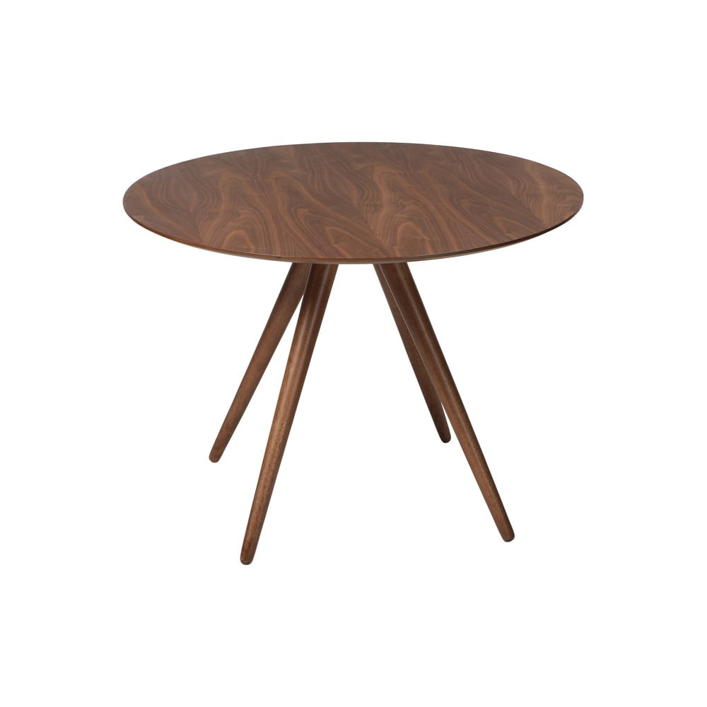 Jedálenský stôl v dekore orechového dreva DAN-FORM Denmark Pheno ø 106 cm