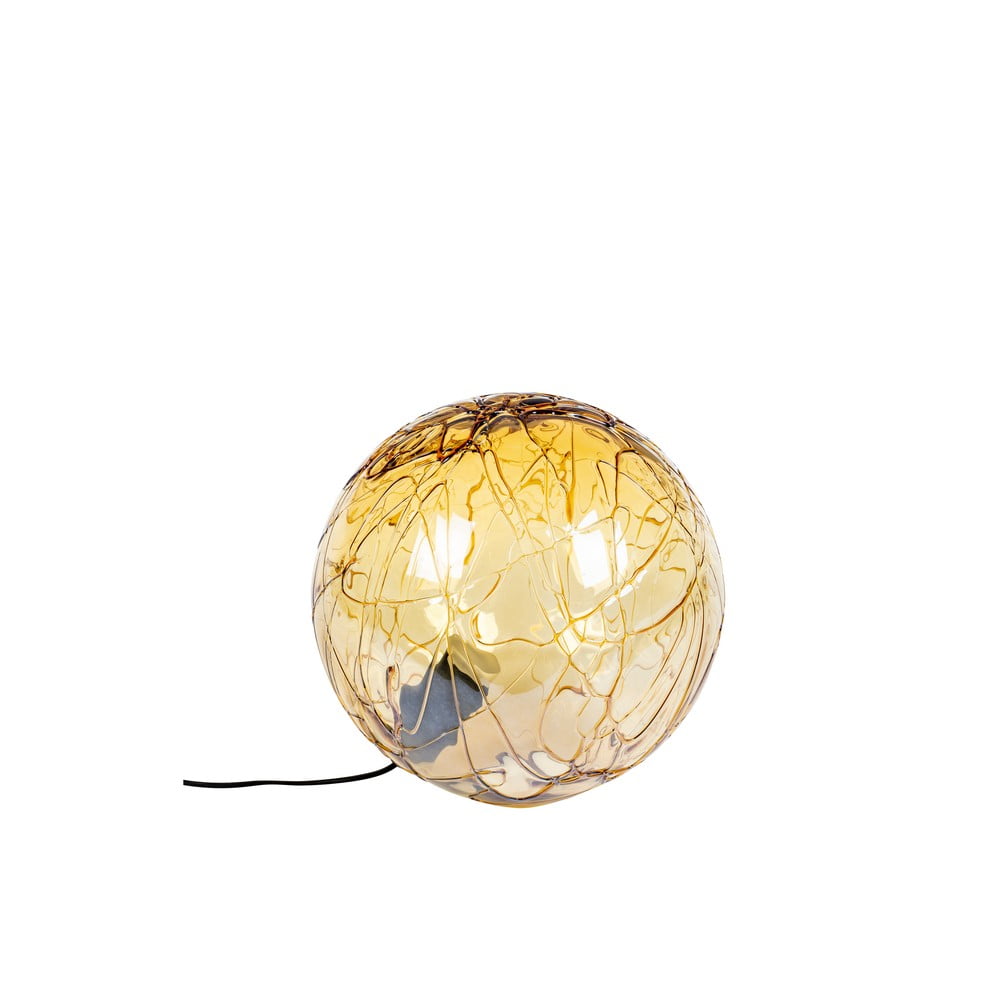 Stolová lampa v zlatej farbe Dutchbone Lune ø 39 cm