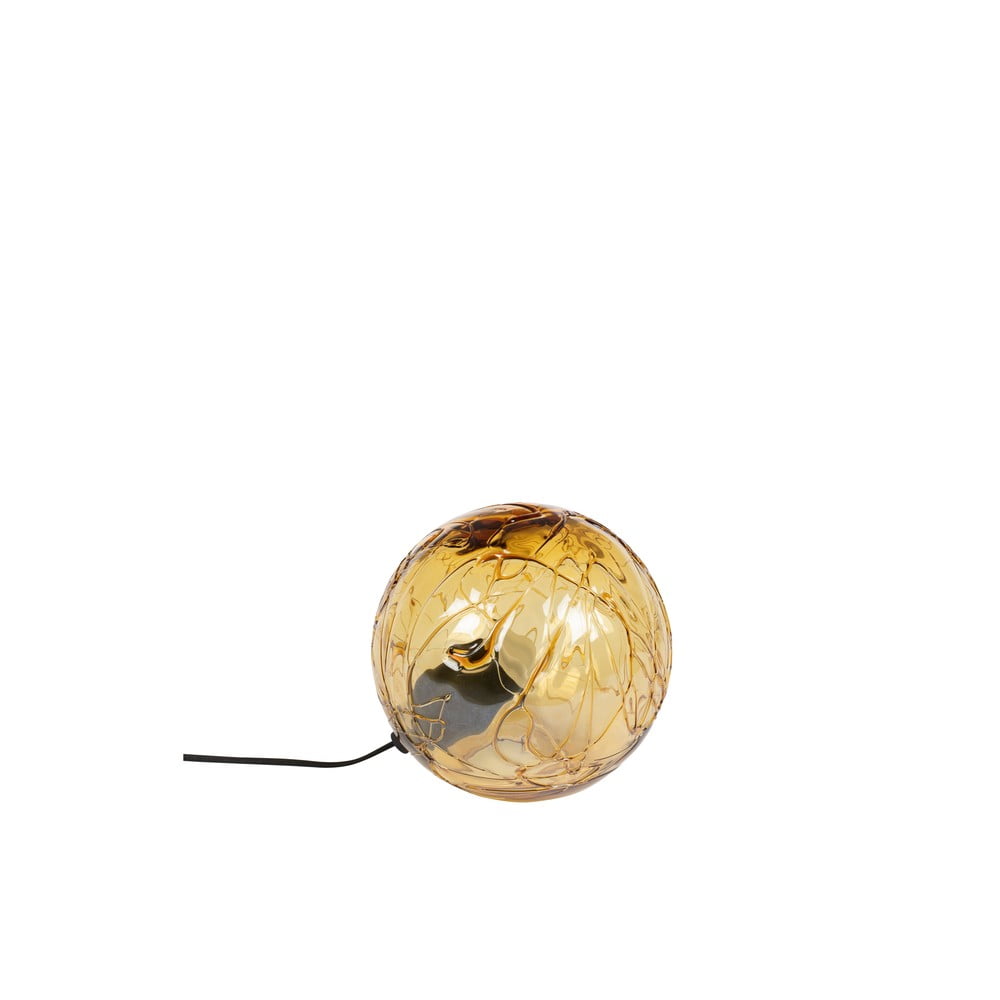 Stolová lampa v zlatej farbe Dutchbone Lune ø 24 cm
