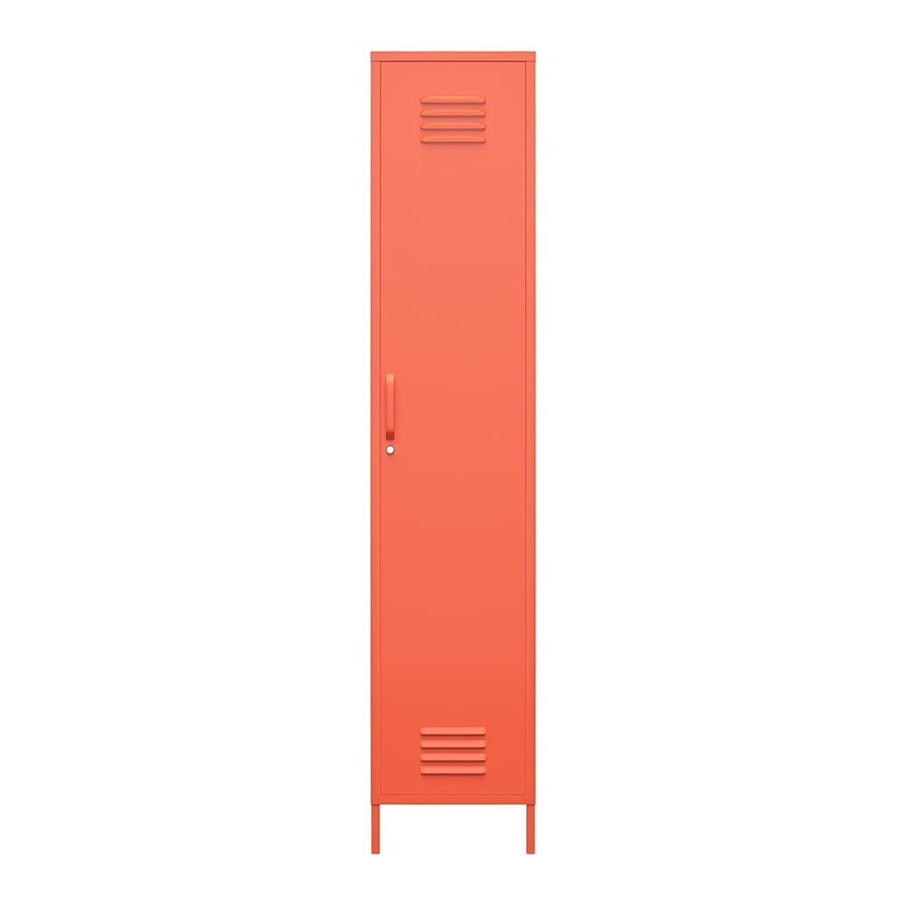 Oranžová kovová komoda Støraa Cache 38 x 185 cm