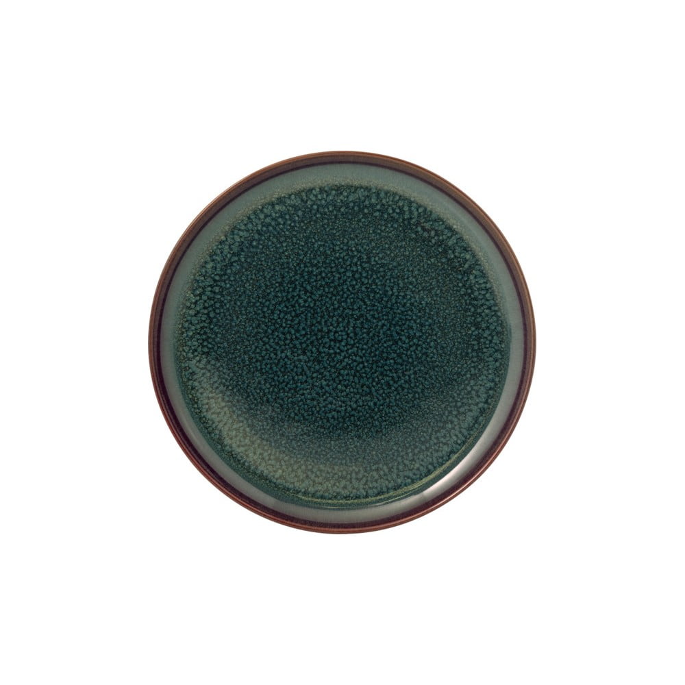 Zelený porcelánový dezertný tanier Villeroy  Boch Like Crafted ø 21 cm