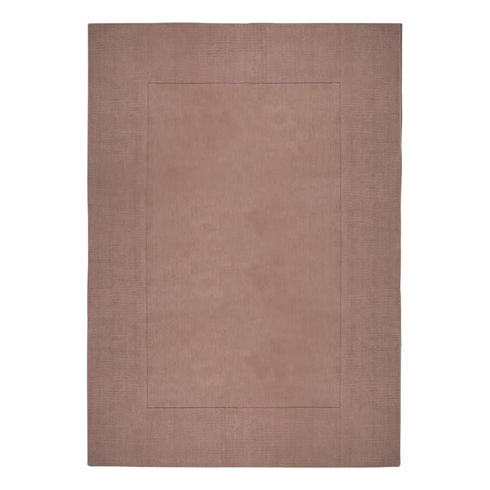 Ružový vlnený koberec Flair Rugs Siena 160 x 230 cm
