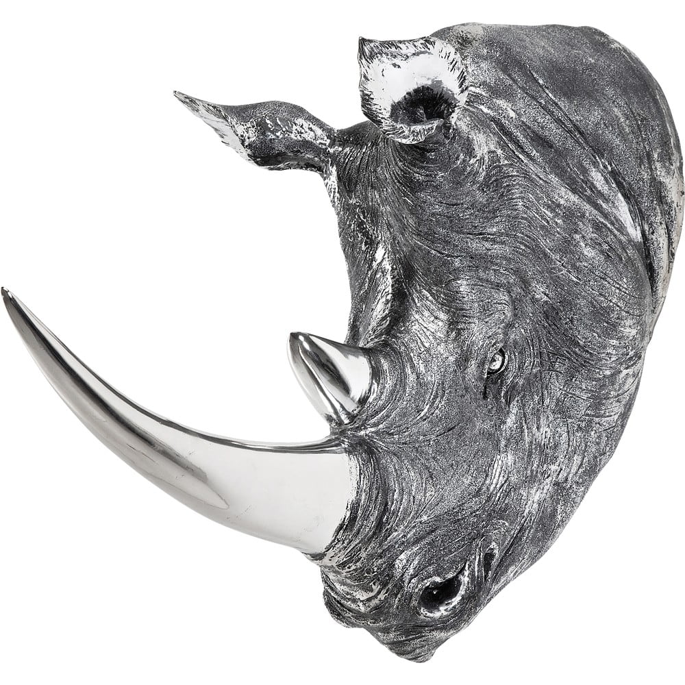 Nástenná dekorácia s hlavou nosorožca Kare Design