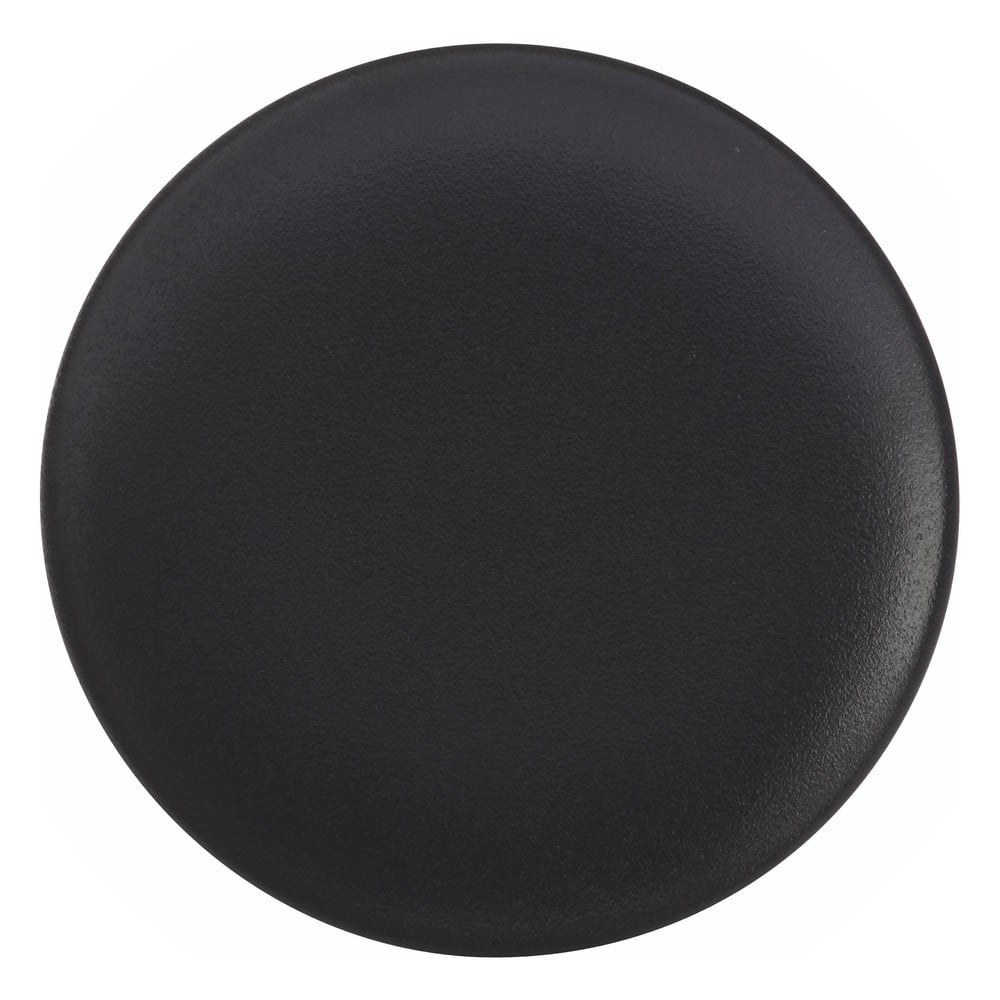 Čierny keramický tanier Maxwell  Williams Caviar ø 27 cm