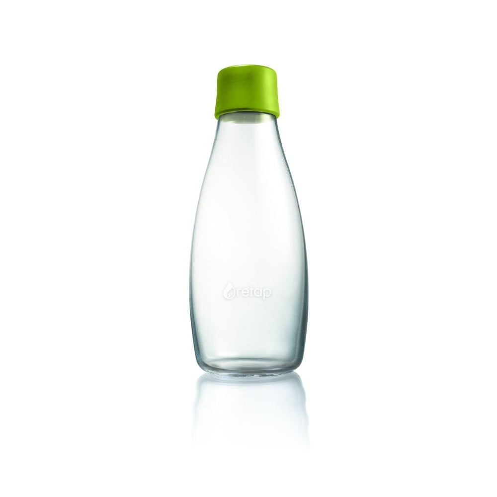Zelená sklenená fľaša ReTap s doživotnou zárukou 500 ml