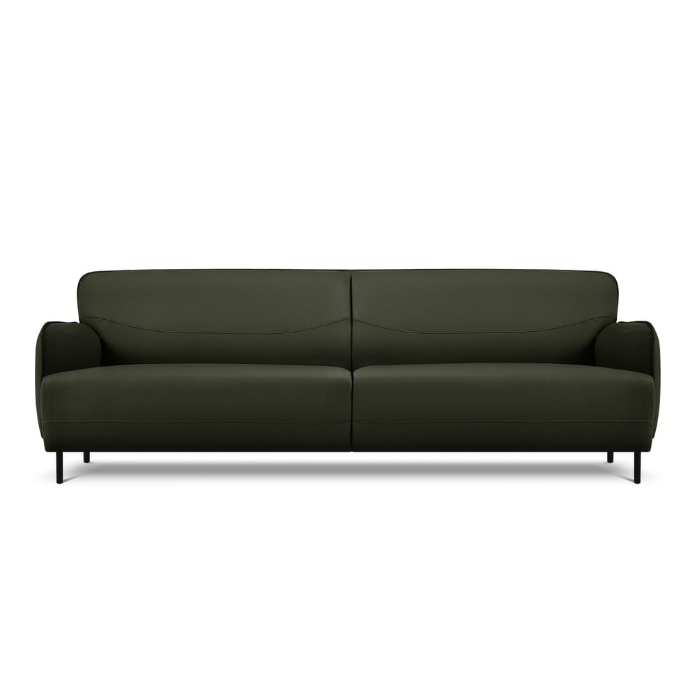 Zelená kožená pohovka Windsor  Co Sofas Neso 235 x 90 cm