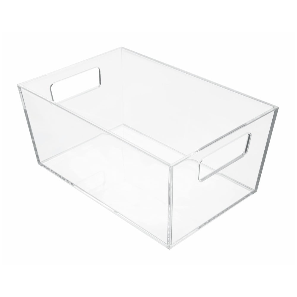 Úložný priehľadný box iDesign Clarity 228 × 152 cm